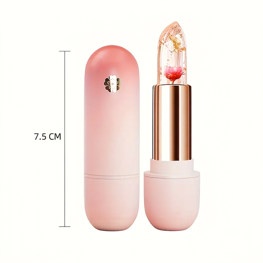 Paquete de 3 - Labial Hidratante Cambia Color Transparente Resistente Agua