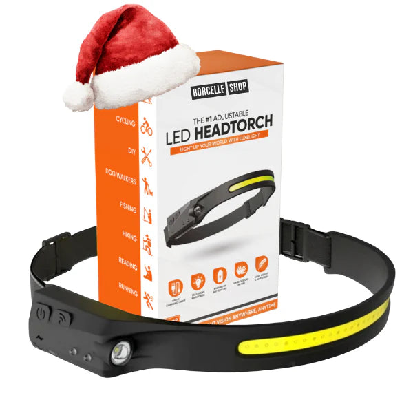 Linterna frontal con haz panorámico de 230° AdventureLight™