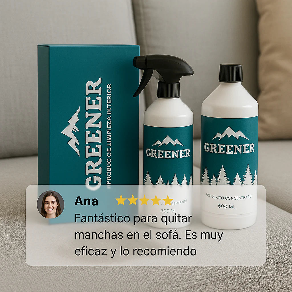 GREENER 💧 Limpia toda tu casa con solo un tapón