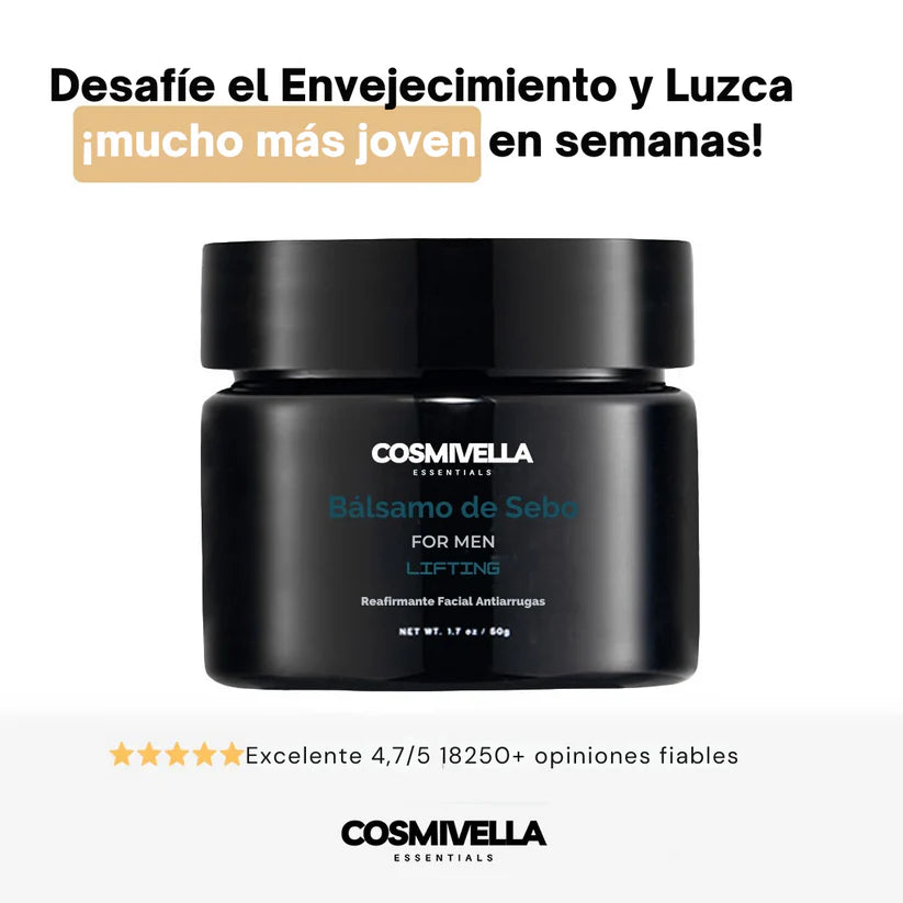 Bálsamo de Sebo Lifting Instantáneo + Reafirmante Facial Antiarrugas