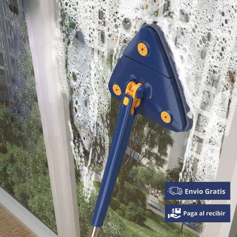 FácilMop™ - Fregona autoescurrible limpia sin esfuerzo + 10 recambios GRATIS