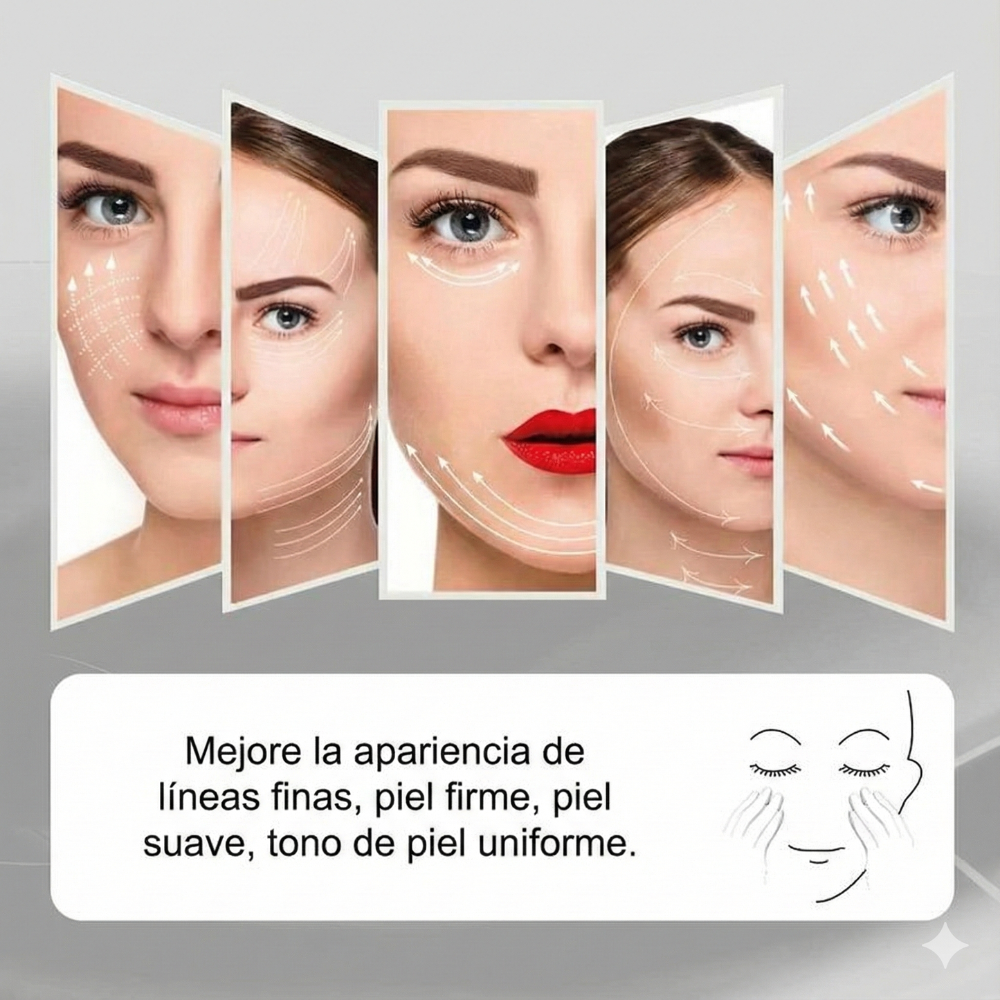 Set de cuidado facial con extracto de sangre de dragón (3 productos), que incluye crema hidratante facial, sérum facial y crema reafirmante. Kit de cuidado de la piel hidratante para mujeres.