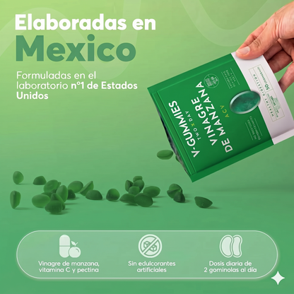 V-Gummies – Gominolas de Vinagre de Sidra de Manzana para la Salud Digestiva