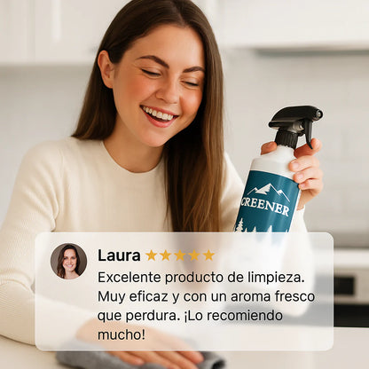 GREENER 💧 Limpia toda tu casa con solo un tapón