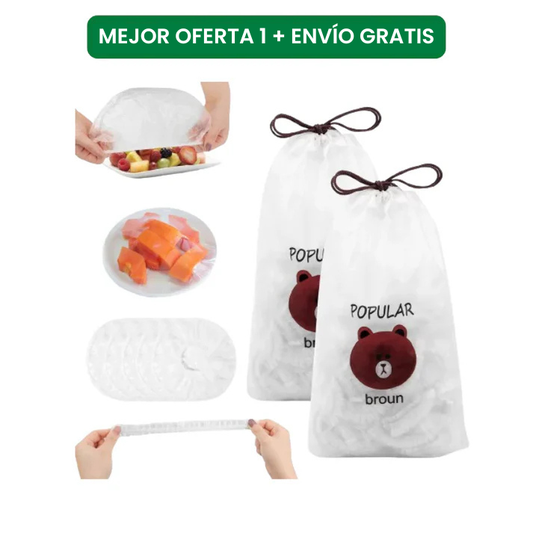 PAQUETE DE 100 BOLSAS FILM (2x1)