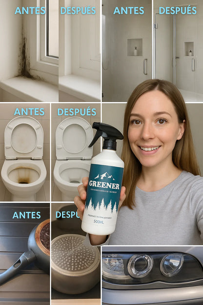 GREENER 💧 Limpia toda tu casa con solo un tapón