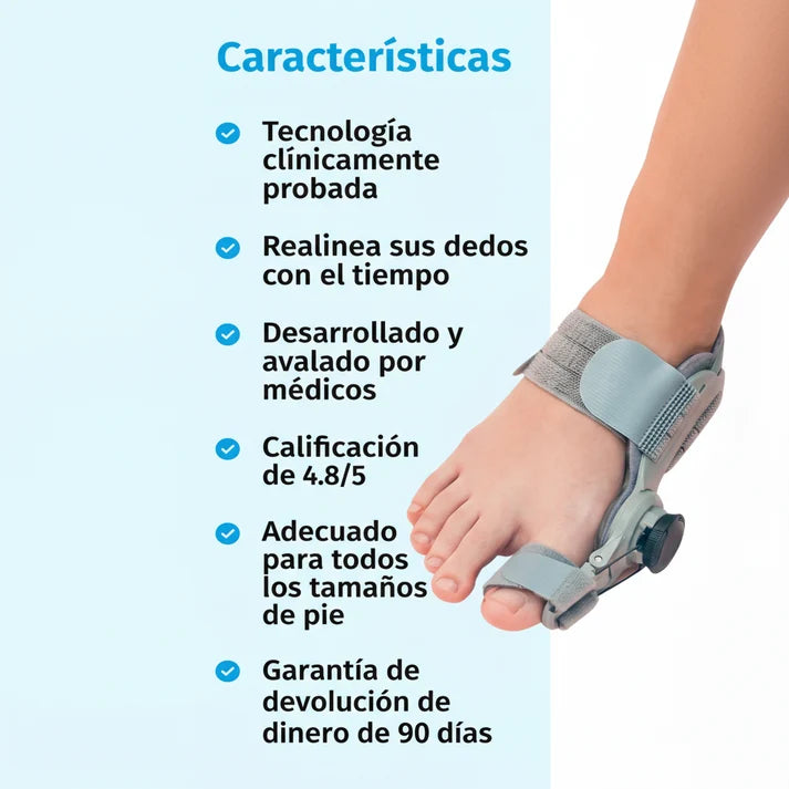 Naperi™: Sistema de Corrección del Juanete