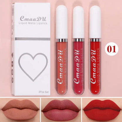 Labial Mate Hidratante de Larga Duración y Resistente al Agua