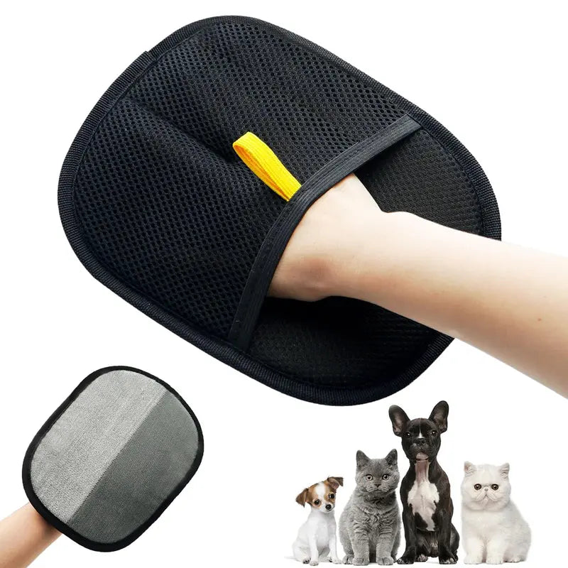 [Uso horizontal] Guante para quitar pelo de mascotas, guantes electrostáticos para quitar pelo de mascotas, guantes para quitar pelo de mascotas para perros y gatos, guante reutilizable para quitar pelo de mascotas para alfombras, sofás, ropa y muebles.