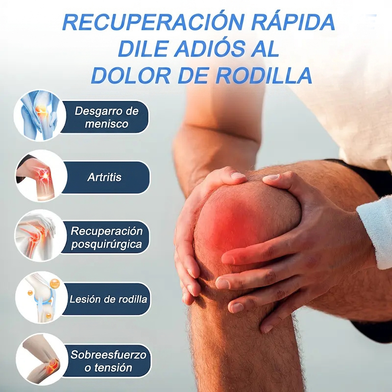 Soporte de Rodilla con Compresión para Alivio y Protección