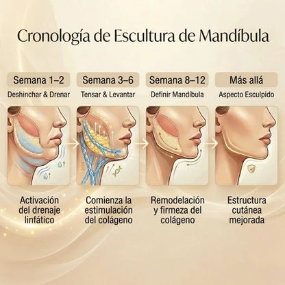 Banda Facial Sculpt de Colágeno
