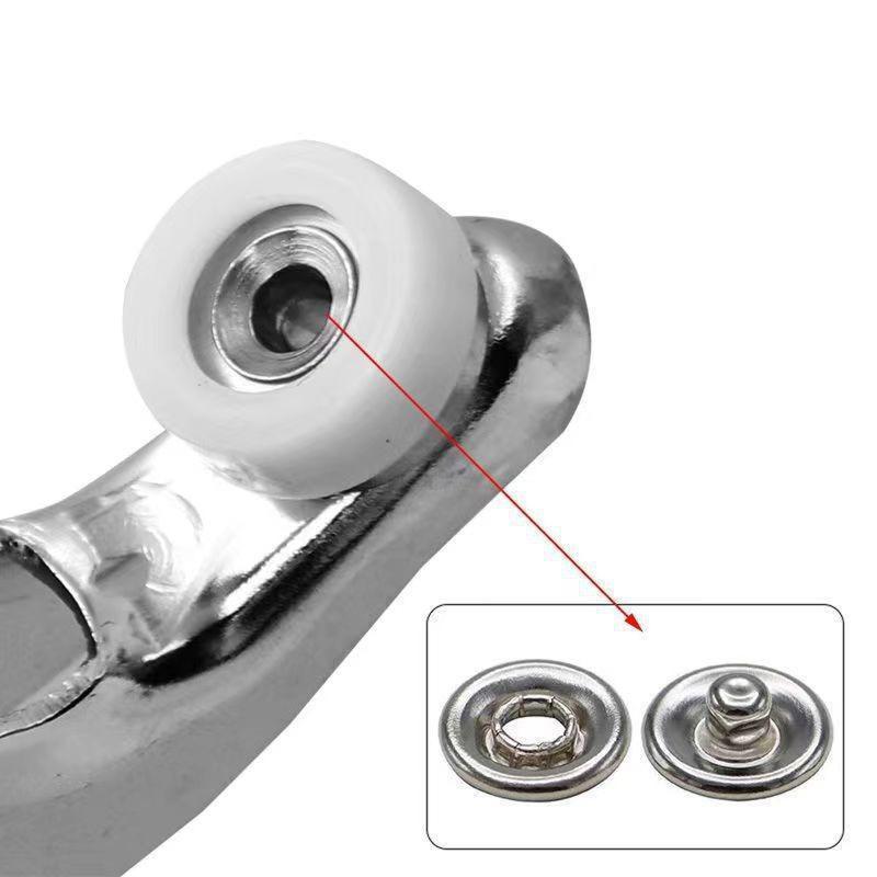 Paquete de 100 - Kit de costura con alicates y hebillas invisibles