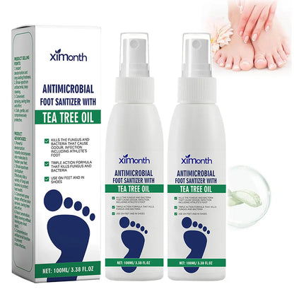 Control de Olor Spray para Pies Hidratante con Árbol de Té