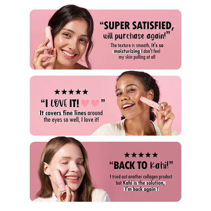 Bálsamo de belleza Kahi All in One Essential: bálsamo hidratante multiusos para rostro, labios y cuello | Antiedad y potenciador de luminosidad con colágeno de salmón, aceite fermentado de Jeju y PDRN