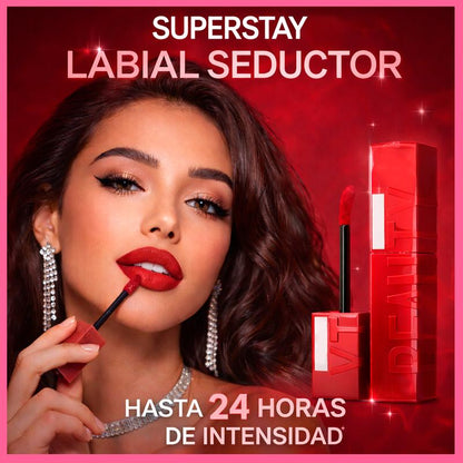 Rossetto Liquido Opaco Lunga Tenuta Resistente a Acqua e Sudore