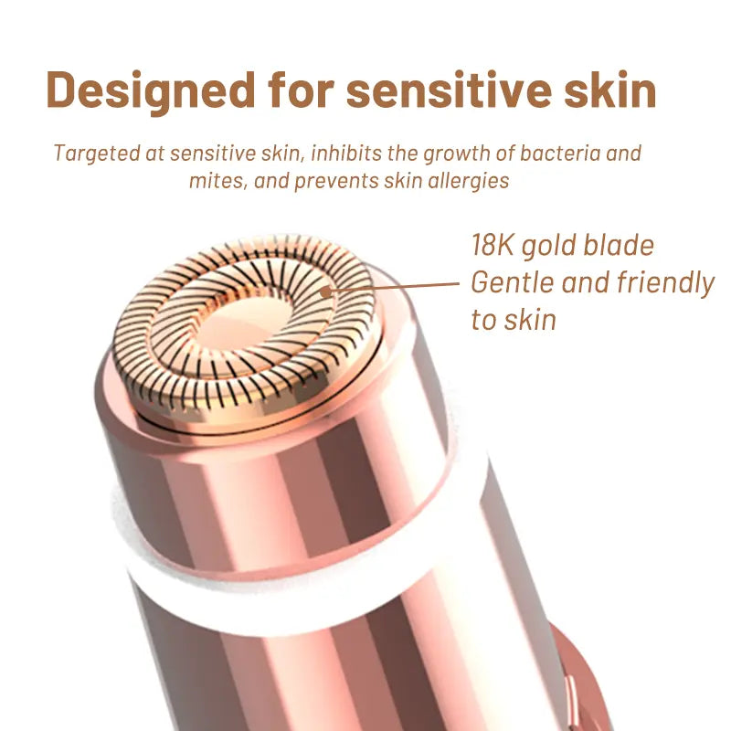 Recortadora 2 en 1 de vello facial y cejas, recortadora eléctrica de cejas, herramienta de depilación para labios, rostro y cuerpo, herramienta para el cuidado del vello facial, afeitadora eléctrica para mujer, depiladora de cejas y cejas