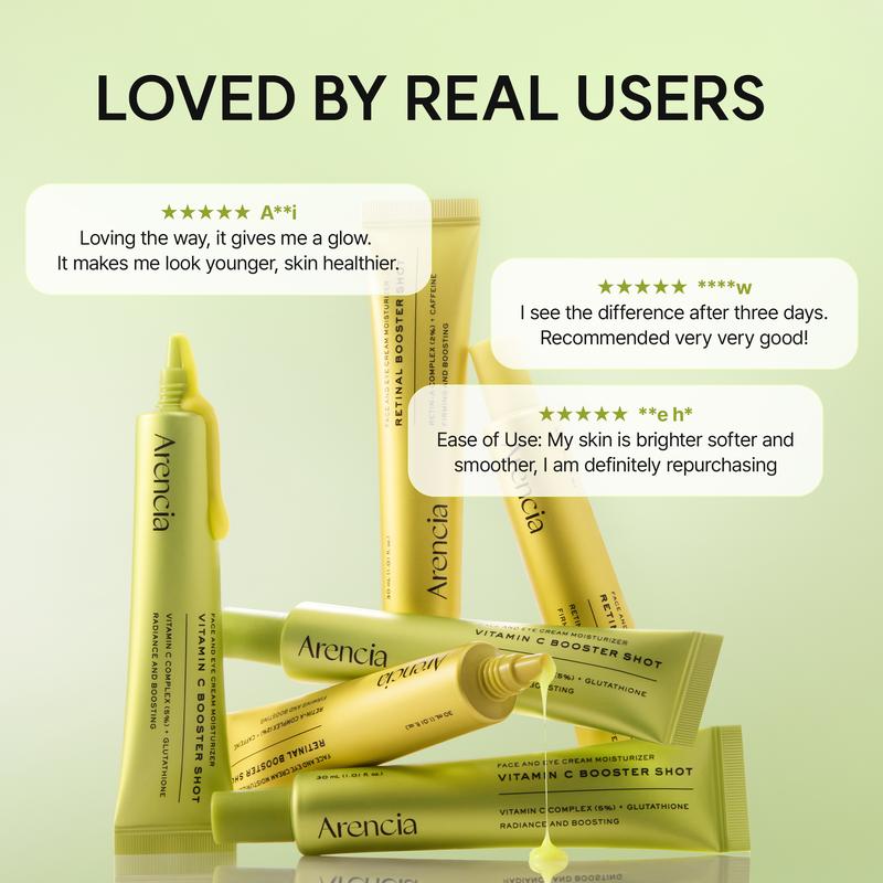 Paquete de 2 - Renovación Facial Duo Serum Vitamina C y Retinal Piel Radiante