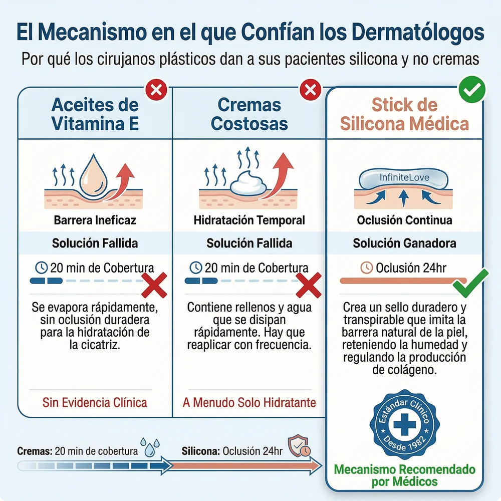 Stick Reparador de Cicatrices con Silicona Médica – Suaviza y Reduce Marcas Visibles