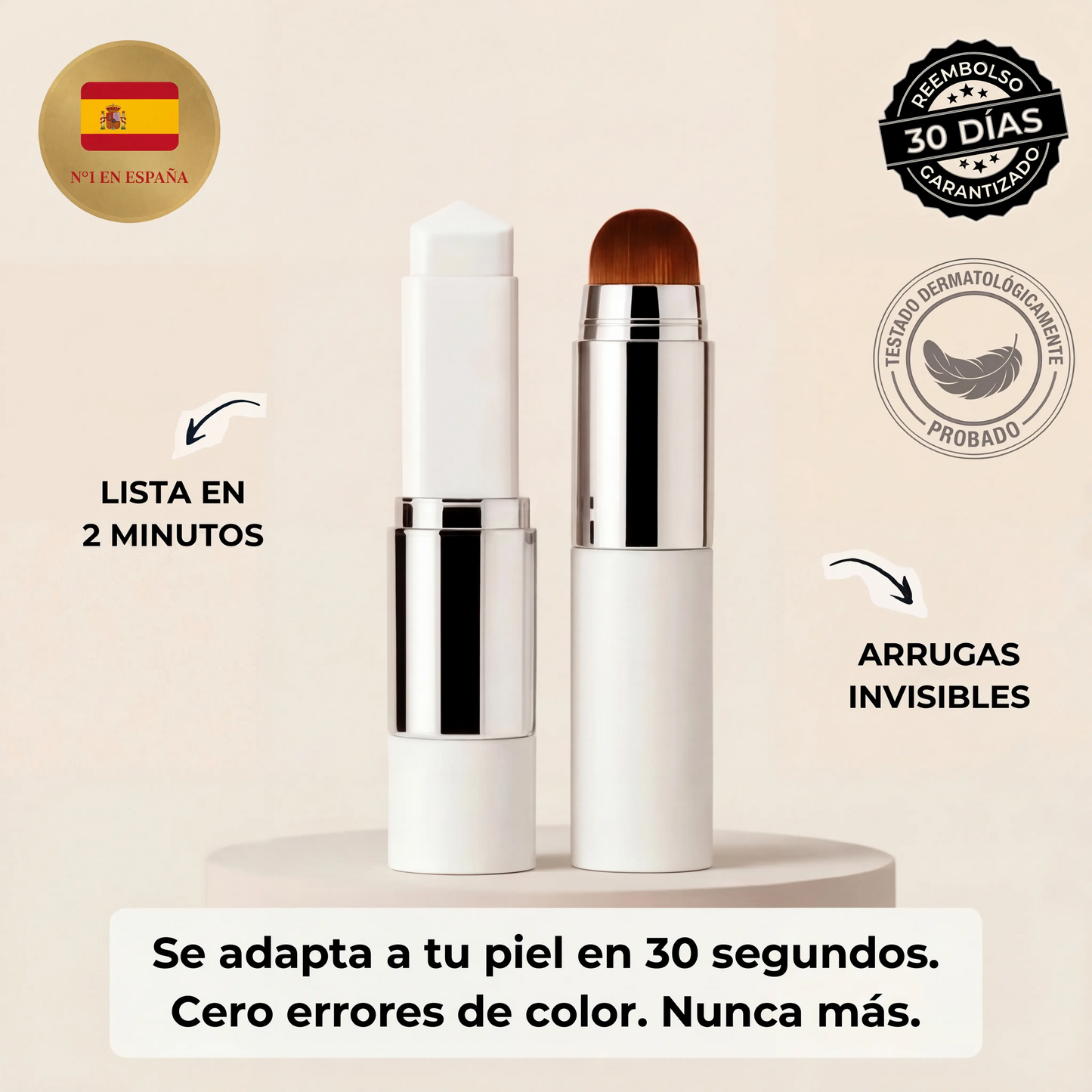 Base Coreana Naperi™ Se adapta a tu piel. La cuida. La embellece