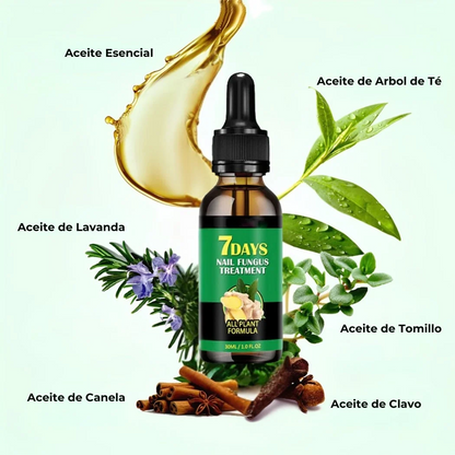 TRATAMIENTO ANTI HONGOS 100% NATURAL 7 DÍAS (2x1)