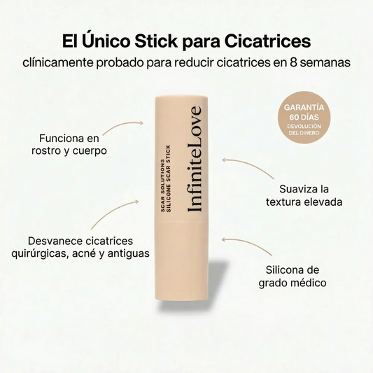 Stick Reparador de Cicatrices con Silicona Médica – Suaviza y Reduce Marcas Visibles