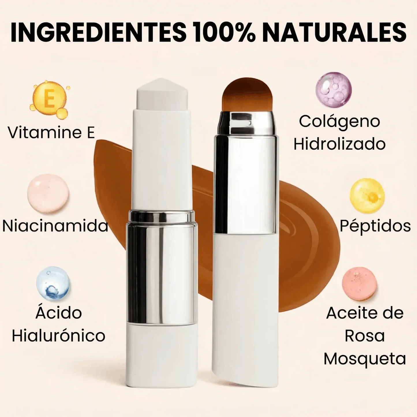 Base Coreana Naperi™ Se adapta a tu piel. La cuida. La embellece