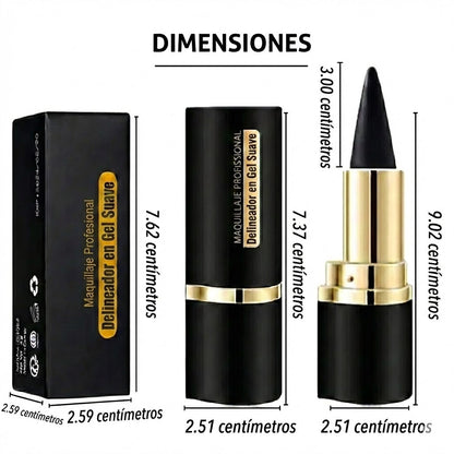 Lápices Delineadores en Gel | NEGRO