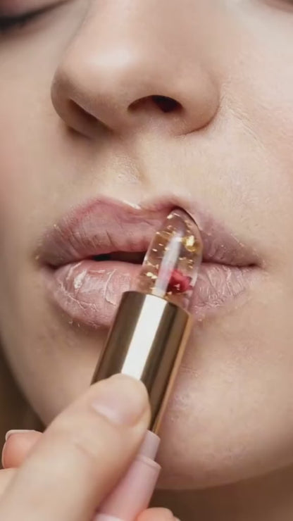 Paquete de 3 - Labial Hidratante Cambia Color Transparente Resistente Agua