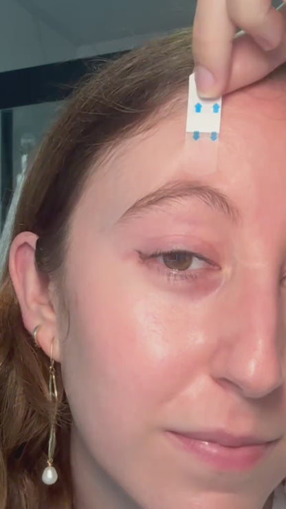 120 parches de estiramiento facial – Tiras de levantamiento de fuerte adherencia|Cinta invisible para el contorno de la cara|Reafirmante del cuello y la línea de la mandíbula|Parches transpirables en forma de V para maquillaje