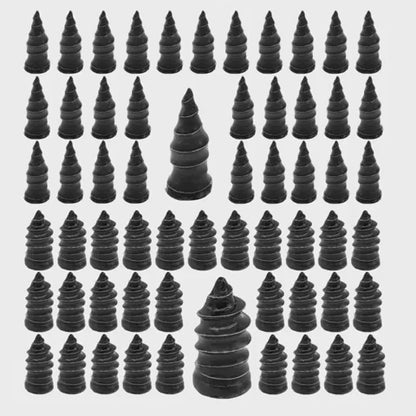 60 unidades - Clavos de goma para reparación de neumáticos