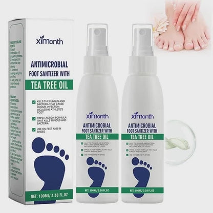 Control de Olor Spray para Pies Hidratante con Árbol de Té